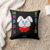 イースターバニースクエア装飾用クッション クッション (ブランケット)