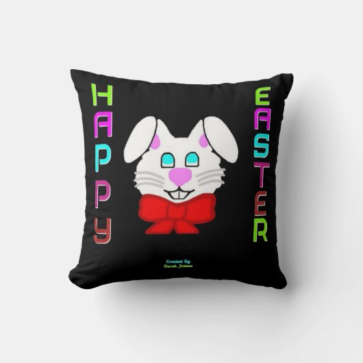 イースターバニースクエア装飾用クッション クッション (正面)