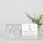 イースターバニーストライプズの写真カード シーズンカード (スタンド正面)