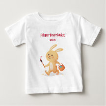 イースターバニーストーリーデザイン2 -ベビーTシャツ