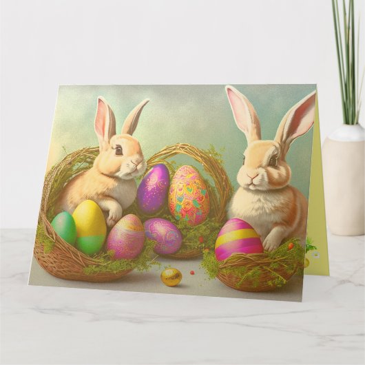 イースターバニーズインバケットコレクション カード (正面)