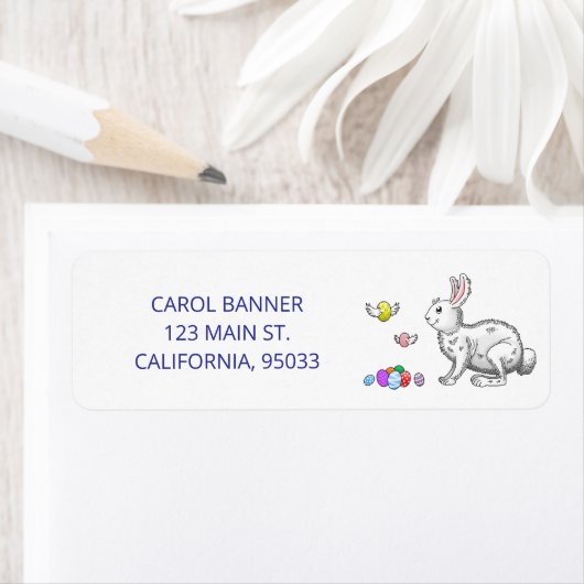 イースターバニーズエッグ狩り ラベル (インサイチュ)