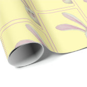イースターバニーズオンイエロー ラッピングペーパー (ロールコーナー)