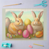 イースターバニーズオンザグラスコレクション 薄葉紙 (クラフト)