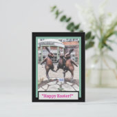 イースターバニーズポストカード3枚 ポストカード (スタンド正面)