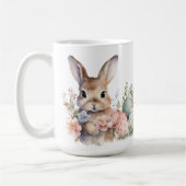 イースターバニーセラミックマグ コーヒーマグカップ (左)