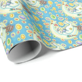 イースターバニーゼリー豆の夢ラッピング紙 ラッピングペーパー (ロールコーナー)