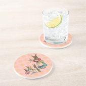 イースターバニーチェッケンバニーエッグ コースター (側面)