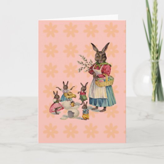 イースターバニーチキンバニーエッグ シーズンカード (正面)