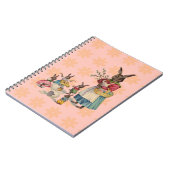 イースターバニーチキンバニーエッグ ノートブック (左側)