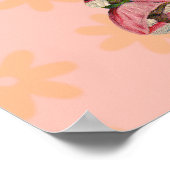 イースターバニーチキンバニーエッグ ポスター (角)