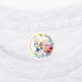 イースターバニーチックエッグバスケットフローラリースセット ラベル (貼付)