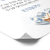 イースターバニーチノワセリーベビーシャワーマムオーサバー ポスター (角)