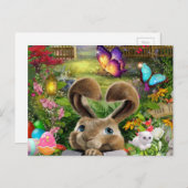 イースターバニーデイドリーム シーズンポストカード (正面/裏面)