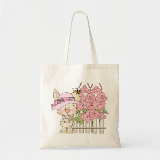 イースターバニートートバッグ トートバッグ (正面)