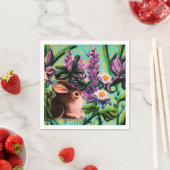 イースターバニーナプキン スタンダードカクテルナプキン (インサイチュ)