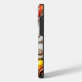 イースターバニーバスケットと卵 iPhoneケース (左側面)