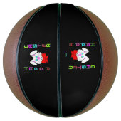 イースターバニーバスケットボール バスケットボール (縦)