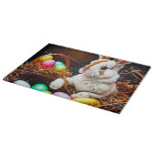 イースターバニーバスケット&エッグ カッティングボード (角)