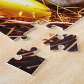 イースターバニーバスケット&エッグ ジグソーパズル (側面)