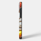 イースターバニーバスケット&エッグ iPhoneケース (左側面)