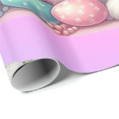 イースターバニーパかわいらしステル ラッピングペーパー (ロールコーナー)