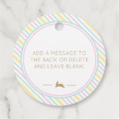 イースターバニーパステルストライプ フェイバータグ (裏面)