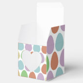 イースターバニーパターンの好意ボックス フェイバーボックス (オープン)