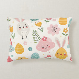 イースターバニーパターン アクセントクッション