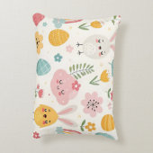 イースターバニーパターン アクセントクッション (裏面(縦))