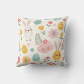 イースターバニーパターン クッション (裏面)
