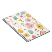 イースターバニーパターン ノートブック (右側)
