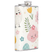 イースターバニーパターン フラスク (右)