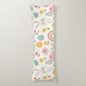 イースターバニーパターン ボディピロー (正面縦)