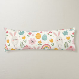 イースターバニーパターン ボディピロー