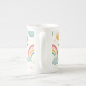 イースターバニーパターン ボーンチャイナマグカップ (裏面)