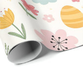 イースターバニーパターン ラッピングペーパー (ロールコーナー)