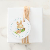 イースターバニーパーソナライズされたデリバリー名/休日 フェイバータグ (インサイチュ)