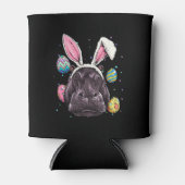 イースターバニーヒッポおもしろいイースターヒッポギフト 缶クーラー (正面)