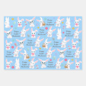 イースターバニーヒナ ラッピングペーパーシート (正面2)