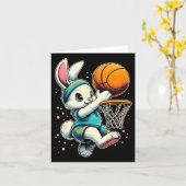 イースターバニービスケッおもしろいクビルバ遊ニーズビスケット カード (黄色い花)