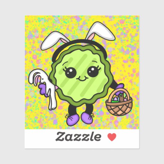 イースターバニーピックル |ホリデーピックル シール (シート)