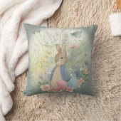 イースターバニーピーター装飾用クッション クッション (ブランケット)