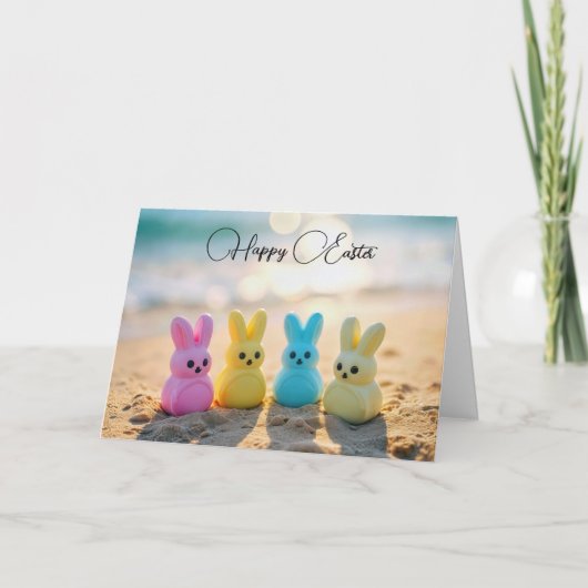 イースターバニーピープスオンビーチ シーズンカード (正面)