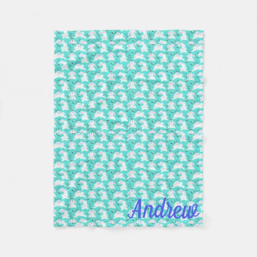 イースターバニーフリース車椅子用ラップブランケット フリースブランケット (正面)