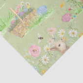 イースターバニーフローラバタフライミントグリーンデコップページ 薄葉紙 (詳細)