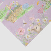 イースターバニーフローラバタフライラベンダーデクページ 薄葉紙 (詳細)