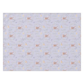 イースターバニーフローラリース テーブルクロス (正面(横))