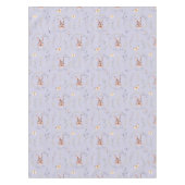 イースターバニーフローラリース テーブルクロス (正面)