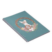 イースターバニーフローラリース ノートブック (右側)